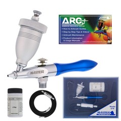 Feed Airbrush Mini Sandblaster Kit – 1/2 oz. Cup, 0.5 mm Tip, Hose – Portable…