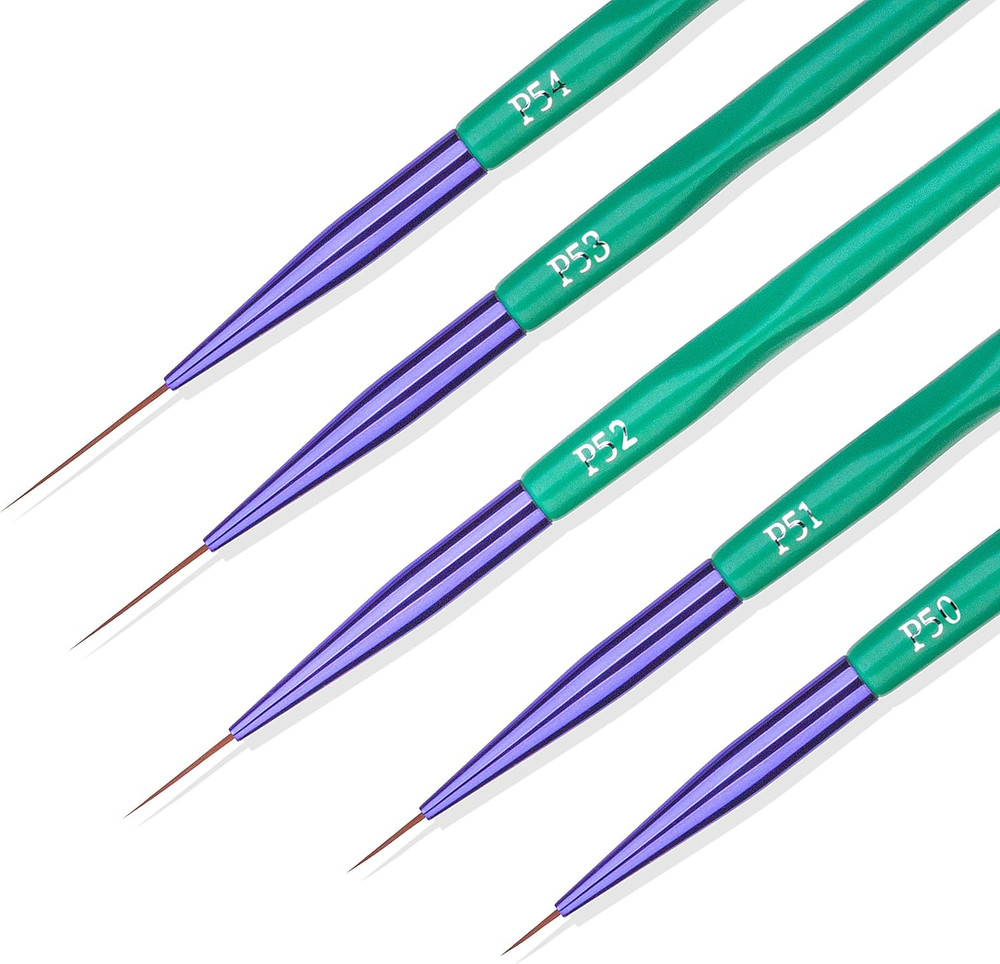Detail Paint Brushes, Ultra Fine Tip Thin Brush for Fine Detailing & Art Paintin