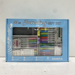 Zebra 33ct Journaling Gift Set Mildliner Sarasa Clickart Journal Washi New
