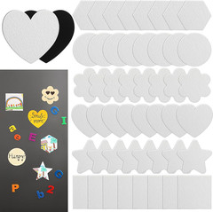 48 Pcs Magnetic Painting Canvas 3″ Mini Canvas Panels Magnetic Canvas Boards Art