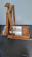 Cappelletto classic big French Box sketch easel with wooden palette. M/ in Itaty