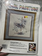 Pearl Painting ︱Carousel Horse ︱10267︱1994︱Candamar Designs