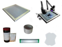 TECHTONGDA Screen Printing Plate Making Tool Exposure Unit Material Kit
