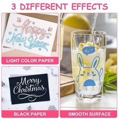 Glitter Markers Outline Pens Metallic: 48 Double Line Outline Markers,Self Ou…