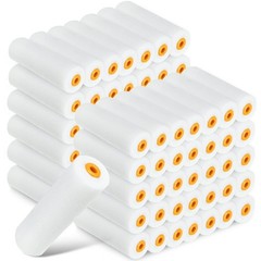 120 Pcs 4 Inch Foam Paint Roller Mini High Density 4 Inch, White