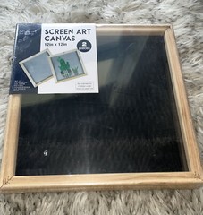 Screen Art Canvas Printing Starter Beginner Art Supplies for DIY Nee 12×12.
