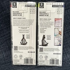 Zebra Mildliner Creative Marker 10 ct, Cool & Refined, Refresh & Mild