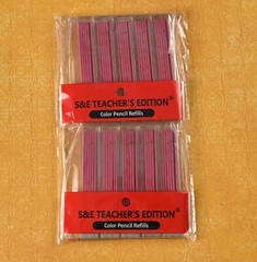 S&E TEACHER’S EDITION 120 PC Color Pencil Refills 2.0mm-PINK