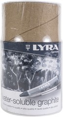 Lyra Graphite Water-Soluble Crayons 24/Pkg-Assorted 2B, 6B, 9B – L5633240