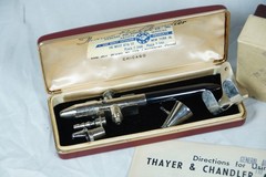 Pro Thayer and Chandler Model A Vintage Airbrush Gun Set New Old Stock In Box!