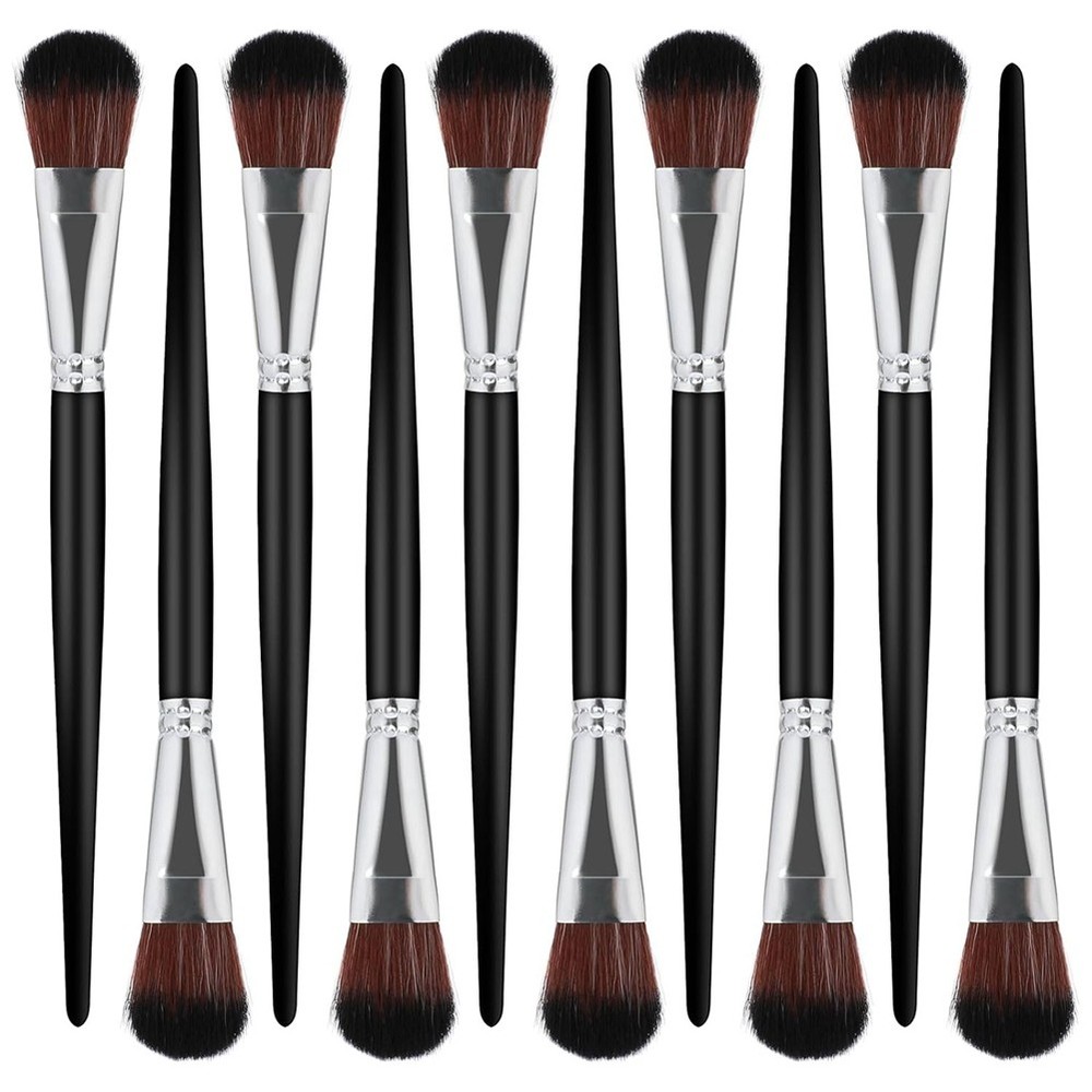10 Mop Brush for Acrylic Painting,Blending Brush for Acrylic Painting,Oval4083