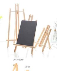 Wooden Easel Painting 20cm 24cm 30cm 40cm 50cm Height Folding Desktop Display
