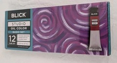 Blick Studio Oil Color Basic Set 12 Tube Set Sealed