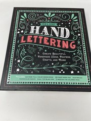DELUXE HAND LETTERING (Sterling Innovation) Craft Signs Posters