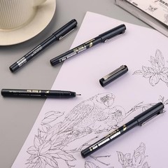 Micro Fineliner Drawing Art Pens Calligraphy Pens for Artist Drawing Black