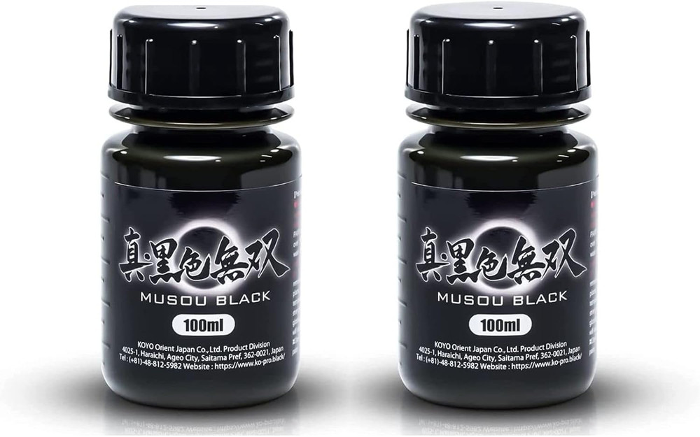 , World Blackest Acrylic Paint, 100Ml X 2 Pack, 3.38 Fl Oz (Pack of 2)