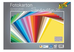Folia 6135/25 99 Photo Card Mix 35 x 50 cm 300 g/m² 25 Sheets Assorted in 25 Col