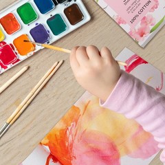 30 PCS A5 Watercolor Paper Pad 100% Cotton 140 LB/300 GSM 8.3×5.8 Inch