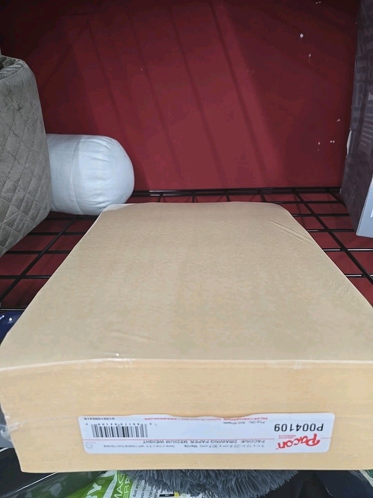 004109 Cream Manila Drawing Paper, 50 lbs., 9 x 12, 500 Sheets/Pack