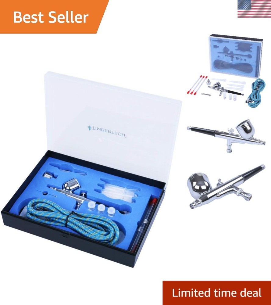 Complete ABPST01 Airbrush Kit with 3 Nozzles and 4 Pipettes – Ultimate Control