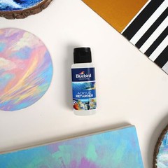 3.4 Fl. Oz. Acrylic Paint Retarder Additive Medium for Artist Colors Art