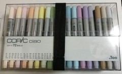 COPIC Ciao Start 72 colors set anime comic manga pen Japan COPIC Ciao Start 72