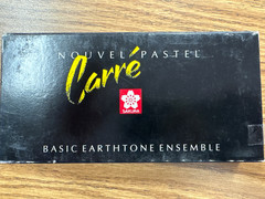 Sakura Nouvel Carré Carre Pastel 12 basic earthtone Set No.XNCT-12D