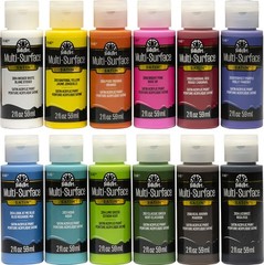 PROMO830 Multi Satin Finish Acrylic Craft Paint Set Designed for Beginners an…