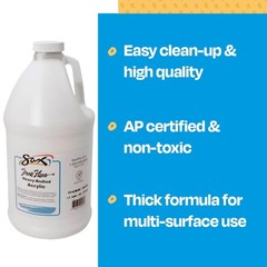 Sax True Flow Heavy Body Acrylic Paint, 1/2 Gallon, Titanium White – 439301, …