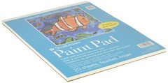 Paint Pad 9×12 100 Series 20 Sheets White Strathmore P27-209 27-209 Youth