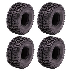 4Pcs Rubber 2.2″ Tires Tyre 135mm with Foam for 1/10 RC Rock Crawler Axial SCX10