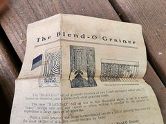 Vintage Blend-O Wooden Grainers Art Tool Sears and Roebuck
