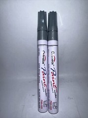 Overseas Oil Based Paint Markers Metallic Paint Pen PMA-520 2-Pack Of Silver