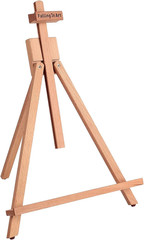 Falling in Art Beechwood 25″ Tabletop Easel Display Stand for Painting – Holding