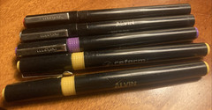 Lot of FIVE Vintage Alvin Reform Refograph Pens Made In Germany UNTESTED