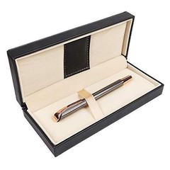 Rollerball Pen Gift Set for Men Women 1 Count (Pack of 1), Fancy Dark Gray