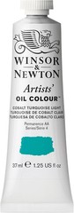 Professional Grade Cobalt Turquoise Light Oil Paint