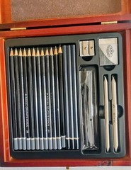 Artist Premier Sketching Set by Royal Langnickel 51 pc New Open Box