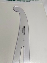 Vintage Helix Professional 10 1/2″ French Curve Tool Plastic #LC82