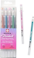 SAKURA 57913 16-Piece Gelly Roll Stardust Assorted Colors Cube Collection Glitte