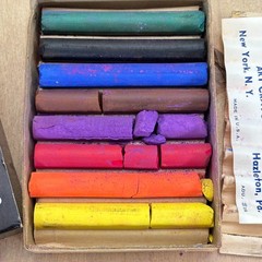 Vintage Sargent School Pastels No. 6008, Used. See photos.
