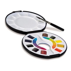1 PCS Multicolor Campus Watercolor Pan Travel Paint Set 1 Count