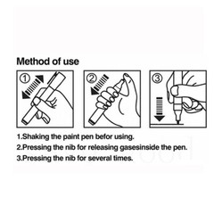 Waterproof Permanent Paint Marker Pen For Car Tyre Tire Tread Rubber Metal Wood