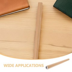 4 PCS Document Poster Storage Tube Cardboard Cylinder Kraft Paperboard Tubes