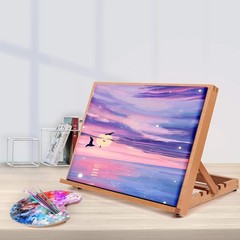 Compact 5-Position Drawing Board Easel – 16 1/2” x 12 1/8” for Versatile Use