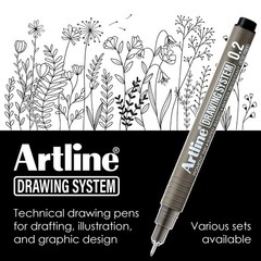 230 Drawing System Pens, Technical Drawing Pens For Drafting, Illustrating, a…