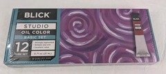 Blick Studio Oil Color Basic Set 12 Tube Set Sealed