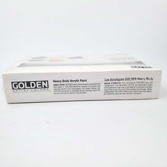 Golden Heavy Body Acrylic Paint Set of Six 2 oz Tubes 59 ml Total USA Made