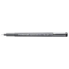Fineliner Pen 0.1mm Black Box of 5 Staedtler Pigment Liner 308 01-9M Drawing