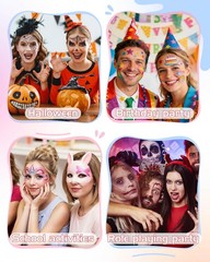 Lictin Water Based Face Paint – 36 Colors Professional Large, 36 colors